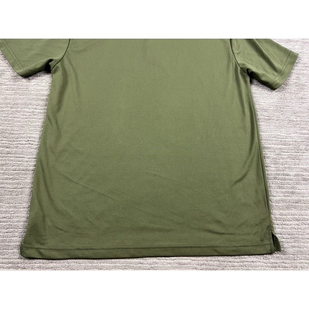 BCG Polo Shirt Mens Large Green Short Sleeve Polyester Athleisure Outdoor Casual - Picture 8 of 12